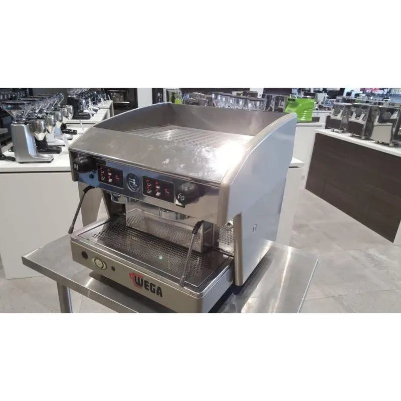 Cheap 2 Group 10 Amp Wega Atlas Comercial Coffee Machine -