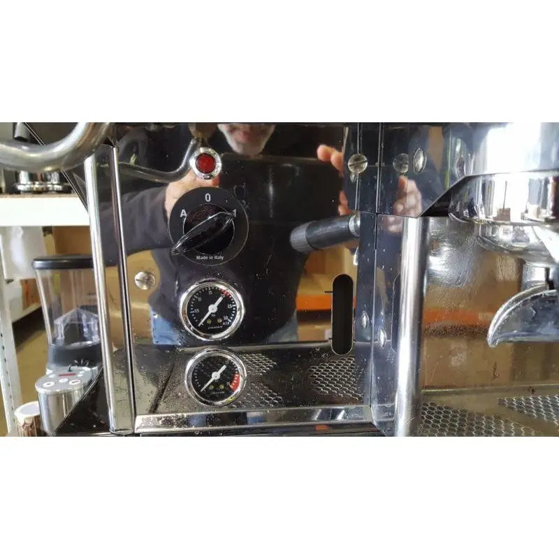 Cheap 2 Group Synchro Commercial Coffee Machine With Shot