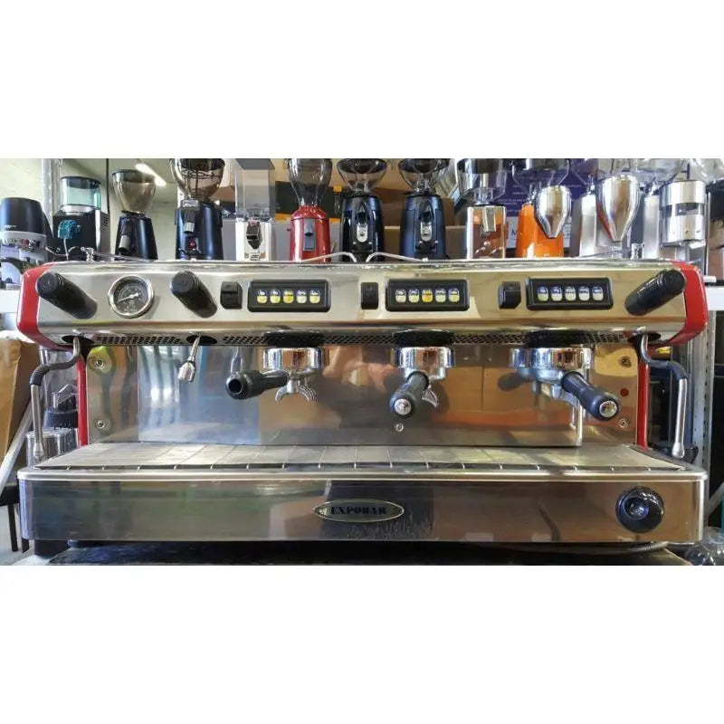 Cheap 3 Group Expobar Ruggero Commercial Coffee Machine -