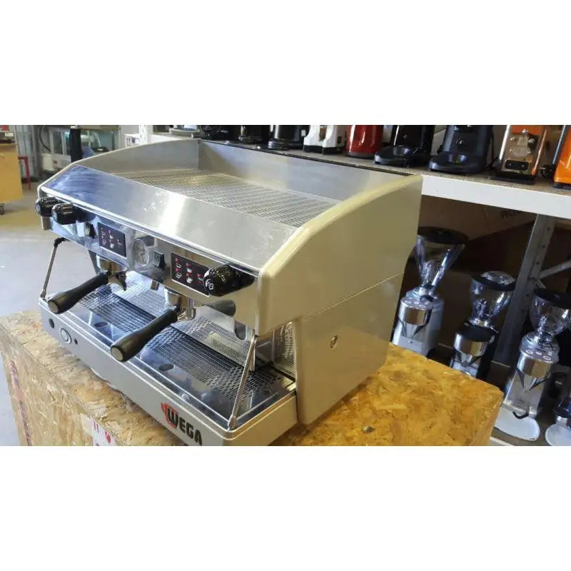 Cheap Immaculate 2 Group Wega Atlas Commercial Coffee