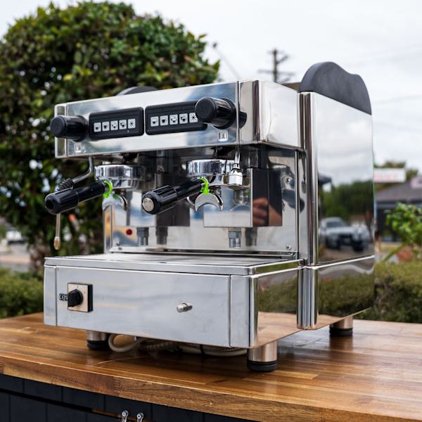 Cheap Italian 2 Group Coffee Machine – 10 Amp Compact - Australia - Di Pacci