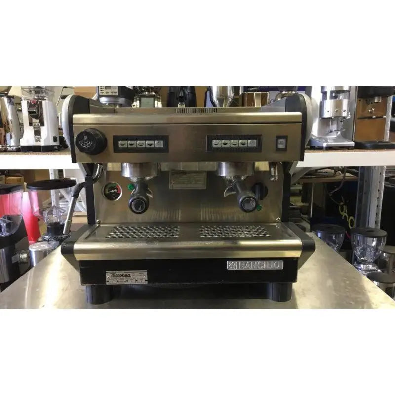 Cheap Semi Compact 2 Group 15 amp Rancilio Commercial Coffee