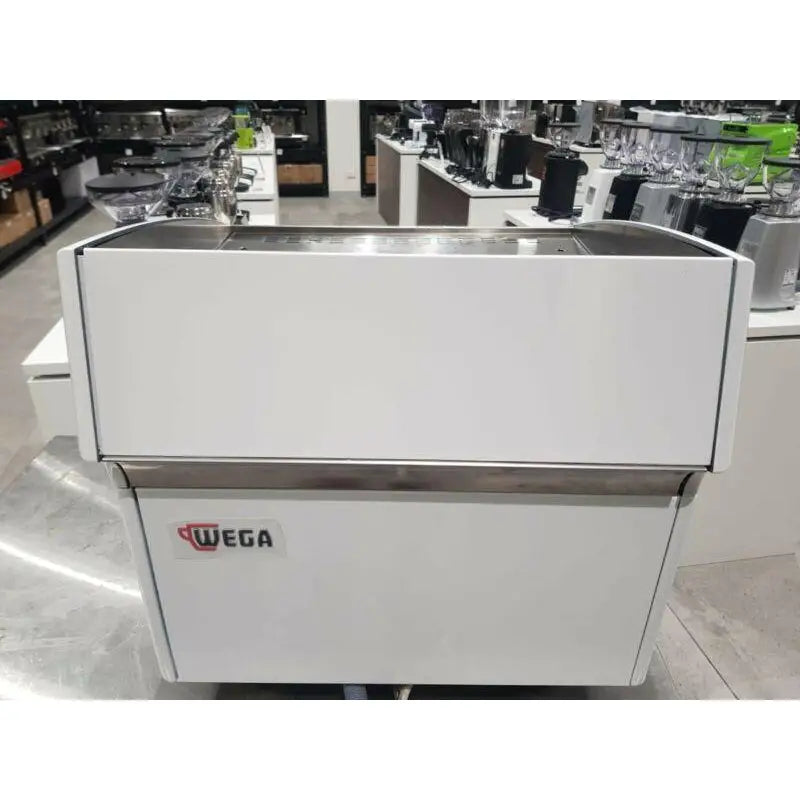 Cheap Used 10 Amp 2 Group Compact Wega Commercial Coffee