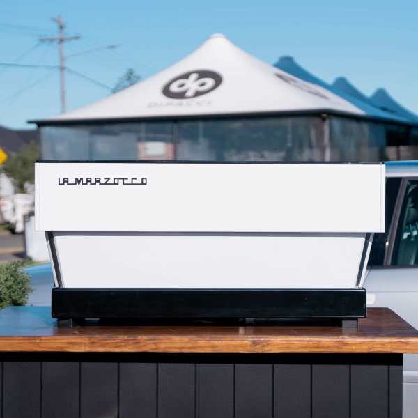 Clean Pre Loved 3 Group La Marzocco LINEA AV IN White - Australia - Di Pacci