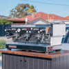 Clean Pre Loved 3 Group La Marzocco LINEA AV IN White - Australia - Di Pacci
