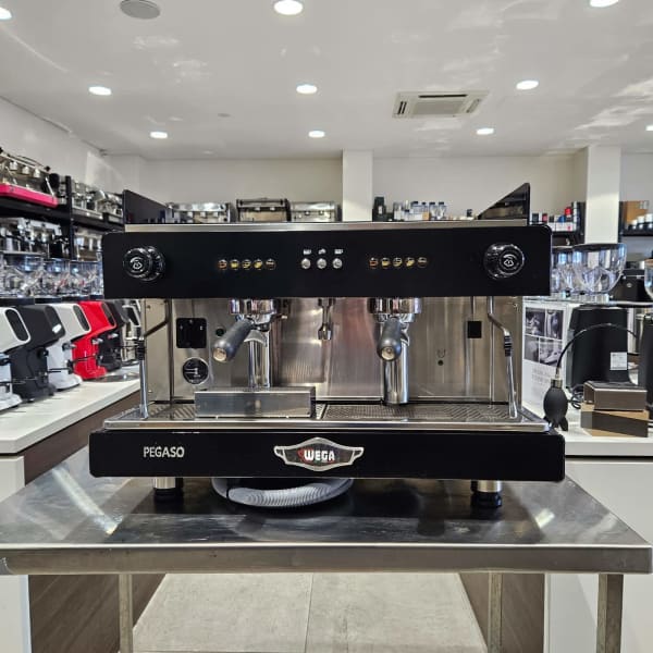 Clean Pre Owned Wega Pegaso 2 Group Tall Cup Commercial Coffee Machine - Australia - Di Pacci