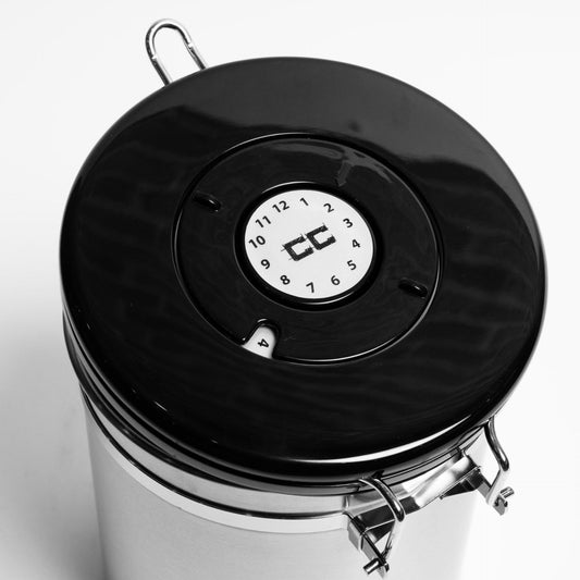 Coffee Culture Coffee Canister Medium - Stainless Steel - Australia - Di Pacci