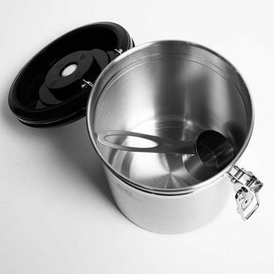 Coffee Culture Coffee Canister Medium - Stainless Steel - Australia - Di Pacci