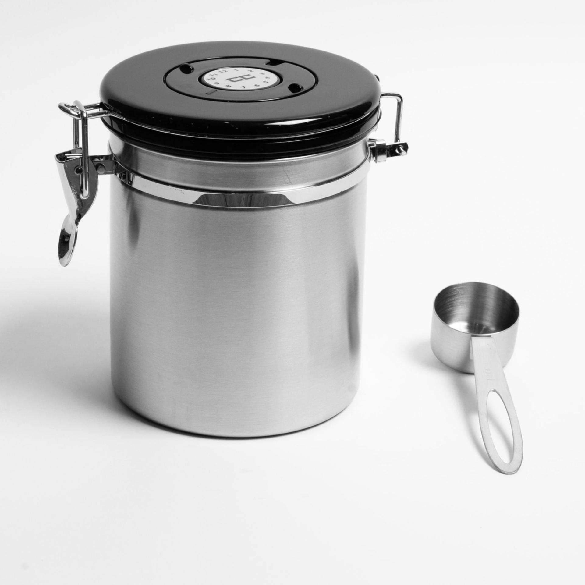 Coffee Culture Coffee Canister Medium - Stainless Steel - Australia - Di Pacci