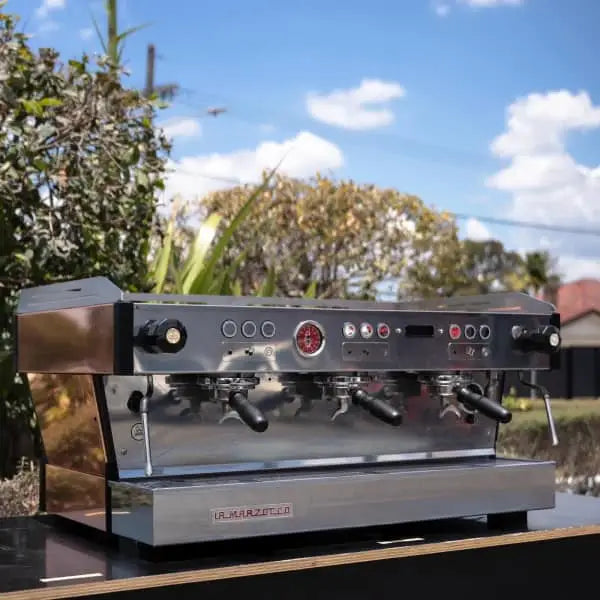 Copper Wrapped 3 Group La Marzocco PB Commercial Coffee