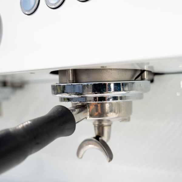 Custom As New 3 Group La Marzocco PB In Gloss White - Australia - Di Pacci