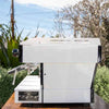 Custom As New 3 Group La Marzocco PB In Gloss White - Australia - Di Pacci
