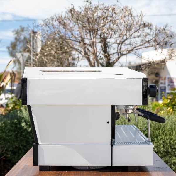 Custom As New 3 Group La Marzocco PB In Gloss White - Australia - Di Pacci