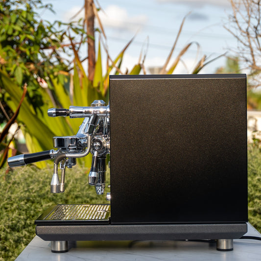 Custom Black ECM Syncronika II Coffee Machine & Fiorenzato F4 Grinder Package - Australia - Di Pacci