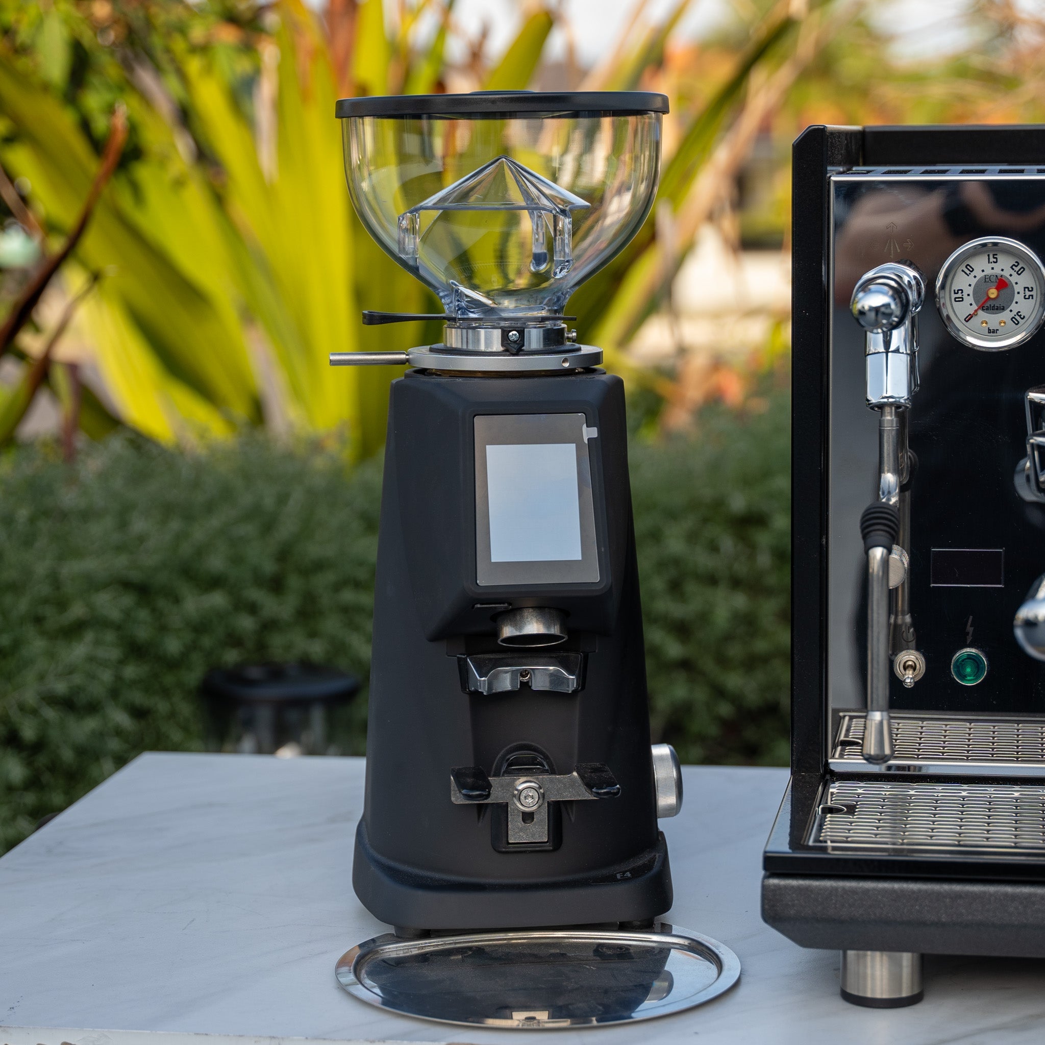 Custom Black ECM Syncronika II Coffee Machine & Fiorenzato F4 Grinder Package - Australia - Di Pacci