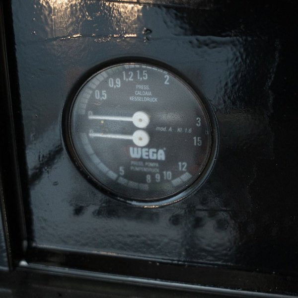 Custom Black Pre - Owned Wega Pegaso 2 Group Tall Cup Espresso Machine - Australia - Di Pacci