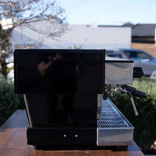 Custom Gloss Black 3 Group La Marzocco Linea Av Coffee Machine - Australia - Di Pacci