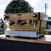 Custom Gold La Marzocco Linea PB 2 Group Low Volume - Australia - Di Pacci