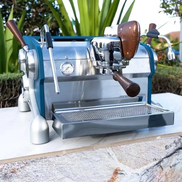 Custom New Slayer Espresso V4 In Alt Blue Coffee Machine -