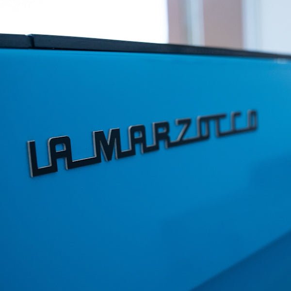Custom Ocean Blue La Marzocco Linea AV 3 Group Low Use Immaculate - Australia - Di Pacci