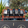 Custom Red & Black Sanremo Racer Commercial Coffee Machine -