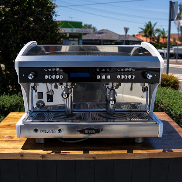 Pre-Loved Wega Polaris Tron Coffee Machine – White | As New