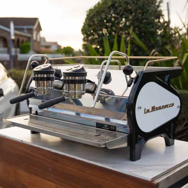 18 Month Used Custom 2 Group La Marzocco STRADA AV COFFEE MACHINE