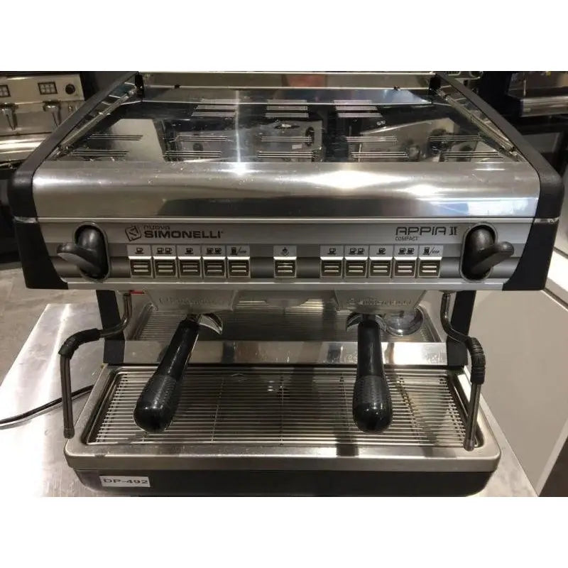 Demo 10 Amp 2 Group High Cup Commercial Coffee Machine Nuova