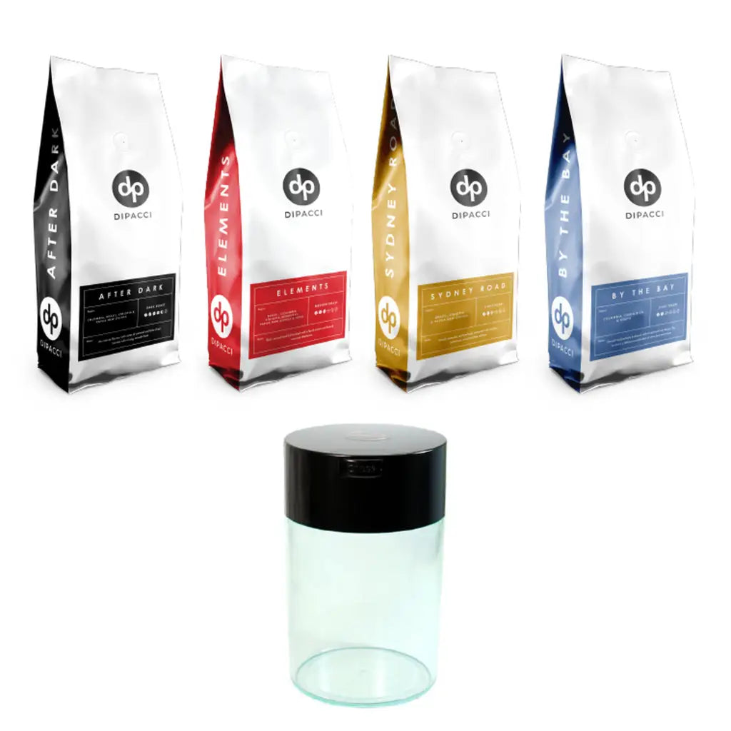 Dipacci Coffee Beans - 4kg with Free Precision Glass Coffee