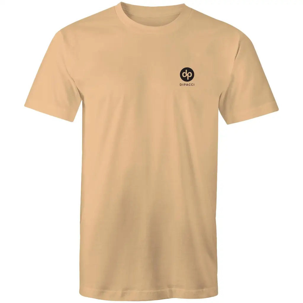 Dipacci Coffee Company - Staple Mens T-Shirt - Tan / Small
