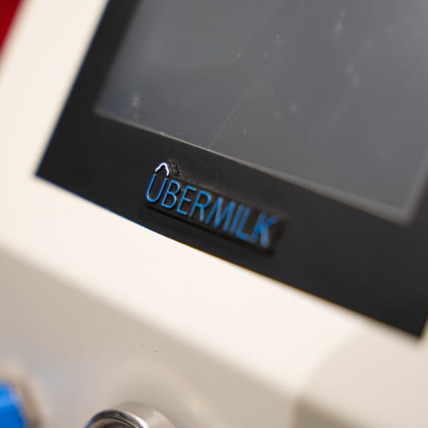 Pre Loved UBER Milk In White Automatic Hot Milk Dispenser