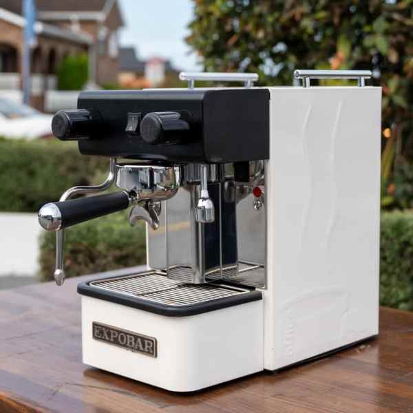 Pre-owned EXPOBAR Semi Auto E61 Coffee Machine in White