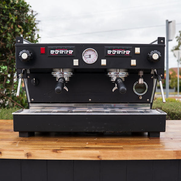 Pre Loved Custom Black La Marzocco Linea Av Commercial Coffee Machine