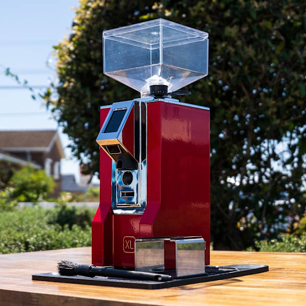 Ex-Demo Eureka XL Coffee Grinder – Red | Rubber Mat Kit | As New