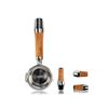 ECM Olive Wood Handle Set with Flick Knobs