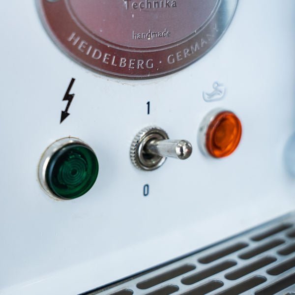 ECM Technika E61 Rotary Pump Gloss White Pre - Loved As New - Australia - Di Pacci