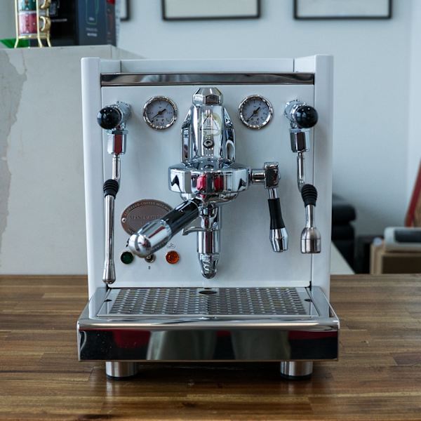 ECM Technika E61 Rotary Pump Gloss White Pre - Loved As New - Australia - Di Pacci