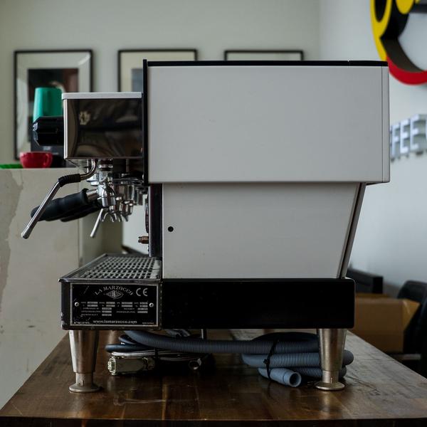 La Marzocco Linea AV 3 Group Tall Cup Espresso Machine Shot Timers