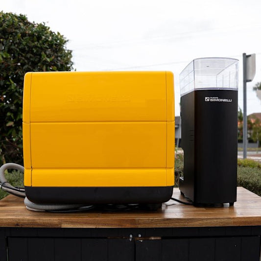 Ex - Demo Appia Compact + Mythos One Grinder Media Event Package - Australia - Di Pacci
