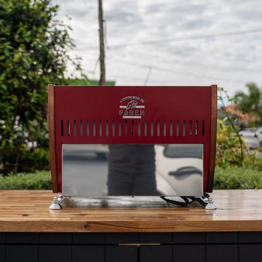 Ex Demo Commercial 2 Group ESE Pod Coffee Machine With Milk Steamer - Australia - Di Pacci