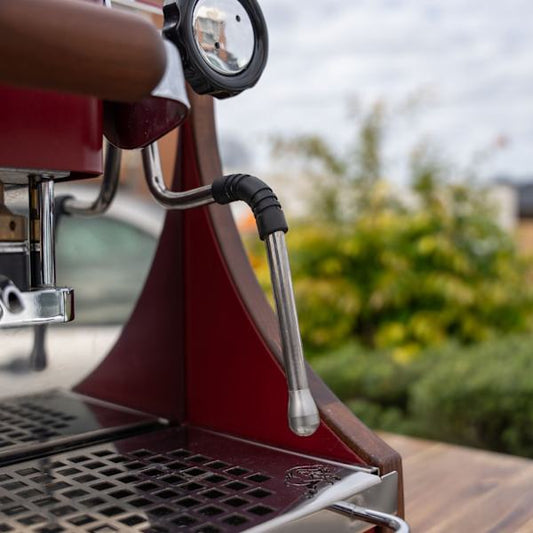 Ex Demo Commercial 2 Group ESE Pod Coffee Machine With Milk Steamer - Australia - Di Pacci