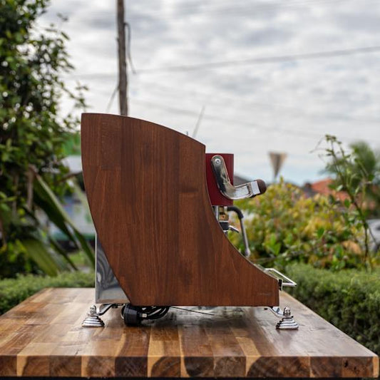 Ex Demo Commercial 2 Group ESE Pod Coffee Machine With Milk Steamer - Australia - Di Pacci