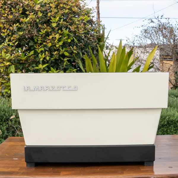 Ex Demo Custom La Marzocco Linea S In Beige 2 Group Coffee Machine - Australia - Di Pacci