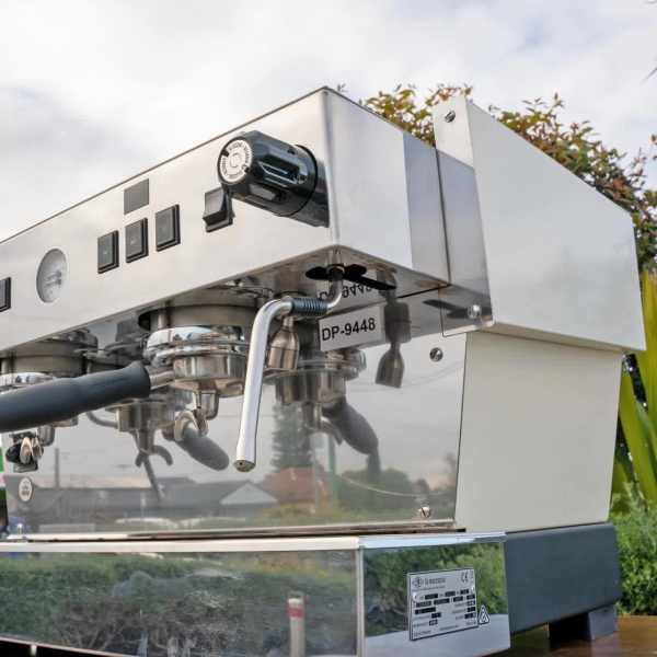 Ex Demo Custom La Marzocco Linea S In Beige 2 Group Coffee Machine - Australia - Di Pacci