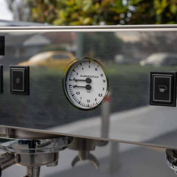Ex Demo Custom La Marzocco Linea S In Beige 2 Group Coffee Machine - Australia - Di Pacci