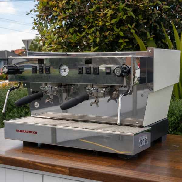 Ex Demo Custom La Marzocco Linea S In Beige 2 Group Coffee Machine - Australia - Di Pacci
