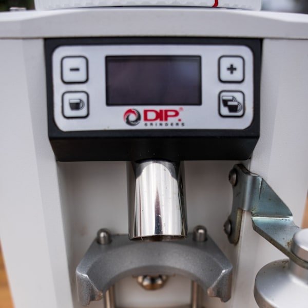 Ex Demo White Dip Dk68 Electric Coffee Grinder - Australia - Di Pacci