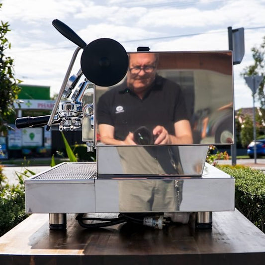 Ex Demo XLVI 2 Group STEAMHAMMER Coffee Machine - Australia - Di Pacci