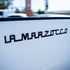 Immaculate La Marzocco Linea AV Gloss White with Chrono Shot Timers