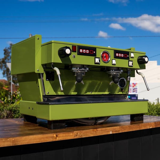 Used La Marzocco Linea Classic Green 2 Group Coffee Machine